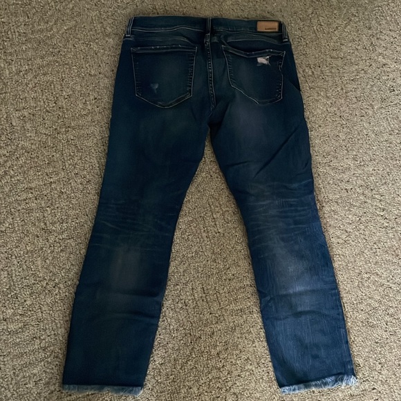 Express Stretch+ Performance Destructed Mid-rise Skinny Jeans Sz 12 - Picture 5 of 10